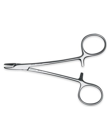 Pinza porta agujas