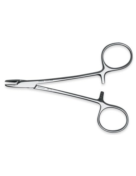 Pinza porta agujas