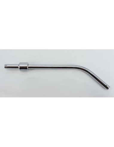 Canula de succion quirurgica Metalica