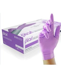 Guantes Nitrilo morados