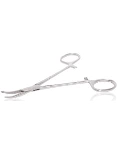 Pinza mosquito curva
