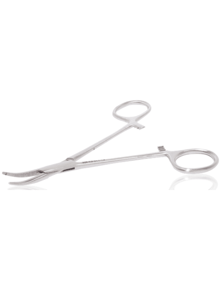 Pinza mosquito curva